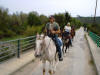 en ballade � cheval notre apaloosa � St Cassien